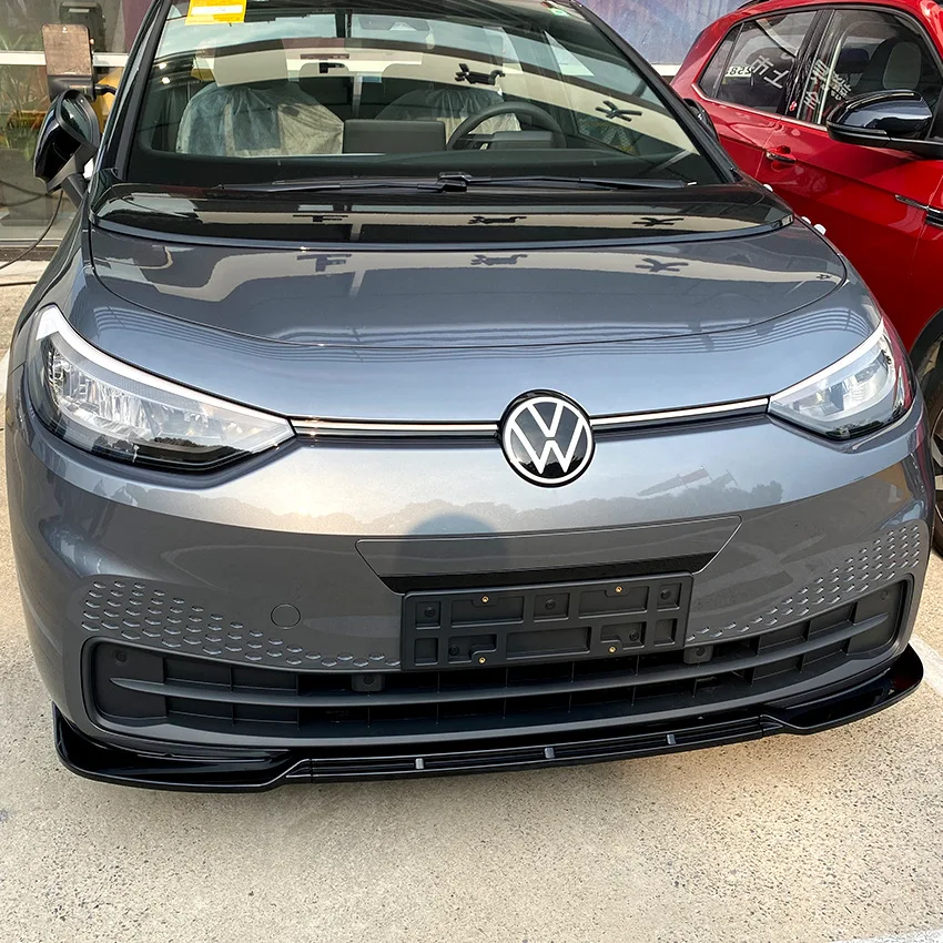 2019 2020 2021 2022 для Volkswagen VW ID.3 передний бампер обвес спойлер сплиттер глянцевое