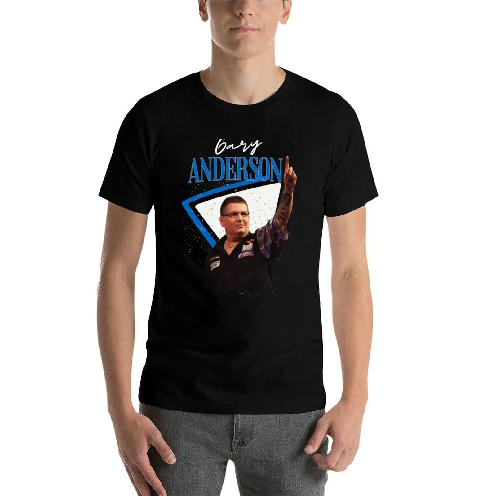 Фото Футболка Gary Anderson Darts PDC 2022 - Ian White, командная футболка Gary Anderson Darts, эластичная ткань, комфортная футболка. №4