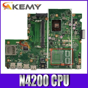 X541NA REV2.1 fit For ASUS X541NC X541N N4200 CPU Laptop Motherboard test Motherboard work 100%