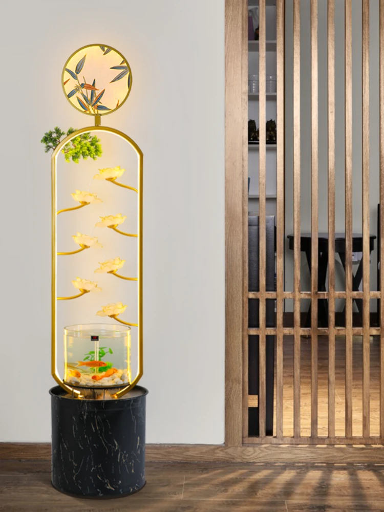 Большая емкость для рыб XK с циркулирующей водой роскошный современный напольный