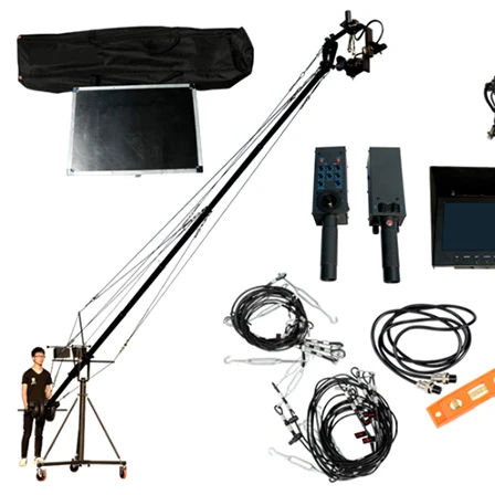 

8 Meters Telescopic Jimmy Jib With Round Shape Arm
