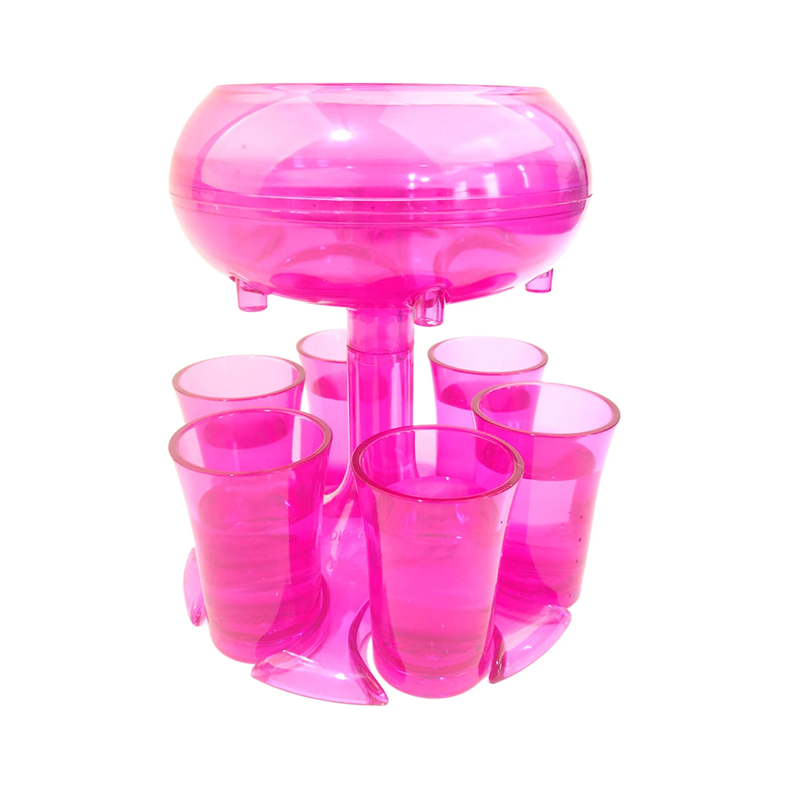 

Кухонный инструмент для наполнения напитков, диспенсер для игр и выстрелов с 6 чашками, держатель для коктейвечерние, ликера, домашнего бара...