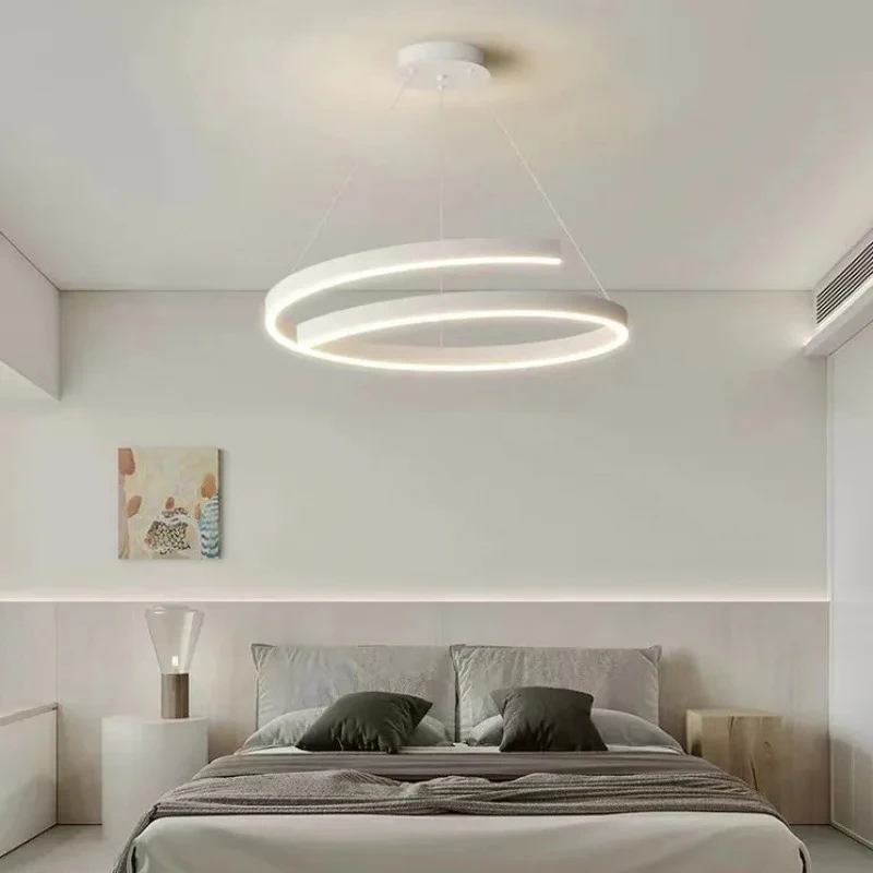 BUYBAYDesign спиральная алюминиевая фотолюстра для кухни столовой спальни подвесные