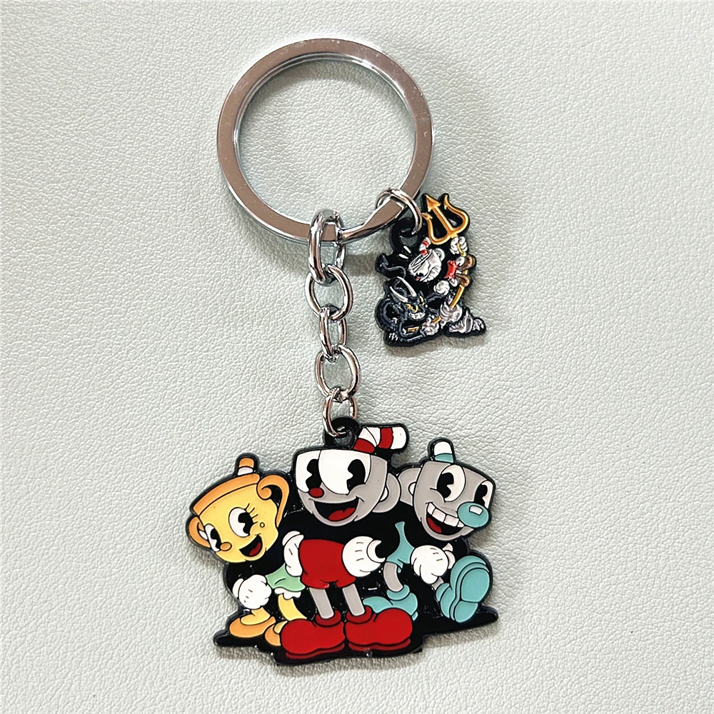 Милые Мультяшные аниме аксессуары JYYH высококачественный металлический брелок в