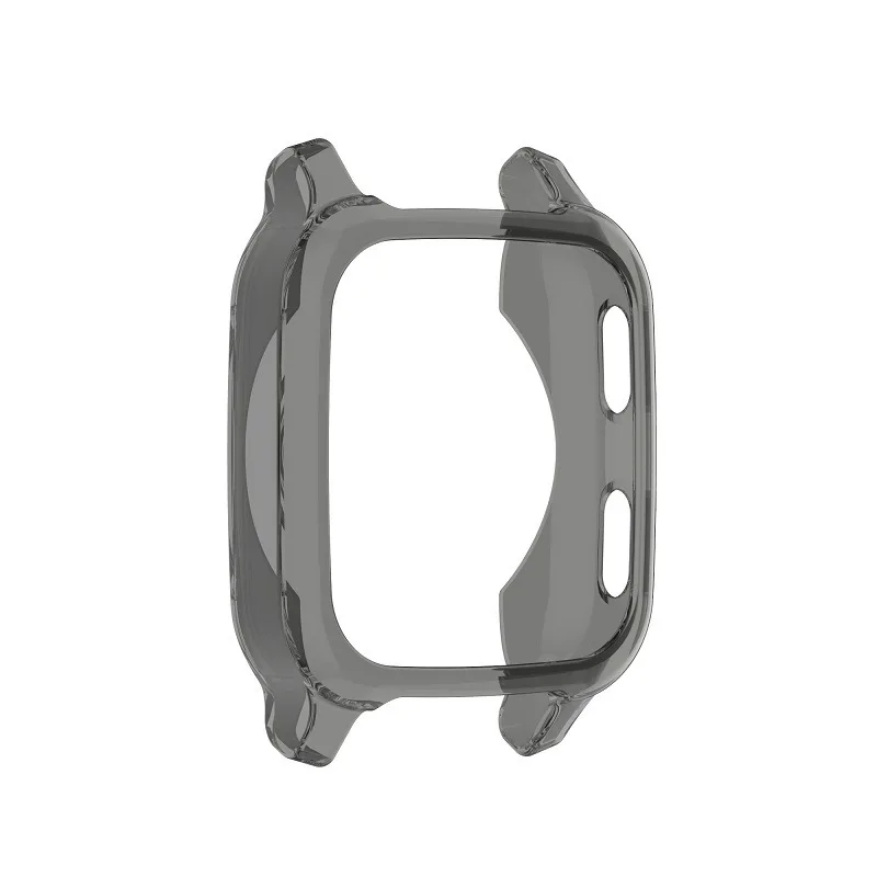 TPU Soft Case for Garmin Venu SQ Sport Smartwatch Protection Cover for Venu SQ Plating Case Hollow Drop-proof Bumper Shell Frame