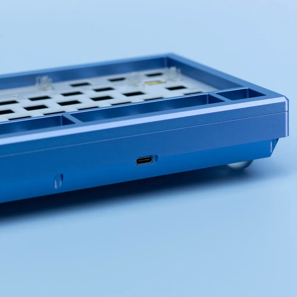 Комплект механической клавиатуры NextTime 75 из алюминиевого сплава черный белый