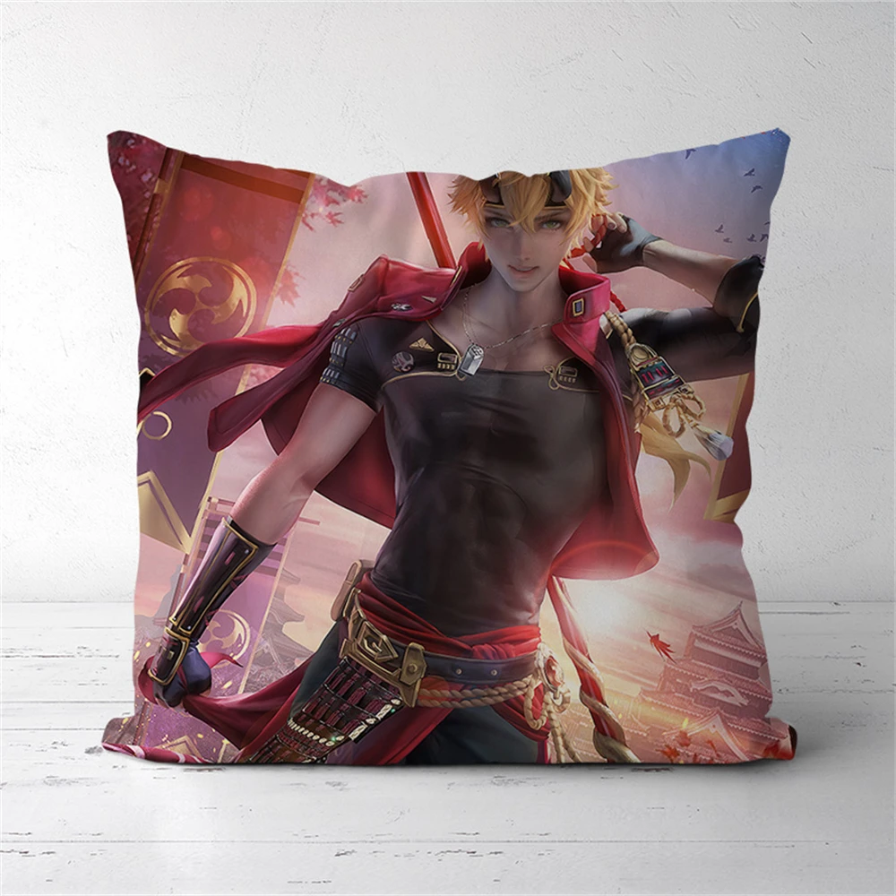 

Genshin Impact Thoma Anime Two Sided Pillow Cushion Case Cover 291