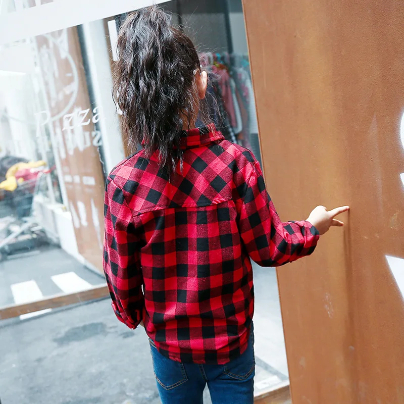 Рубашка с длинным рукавом для девочек-подростков | Детская одежда и обувь