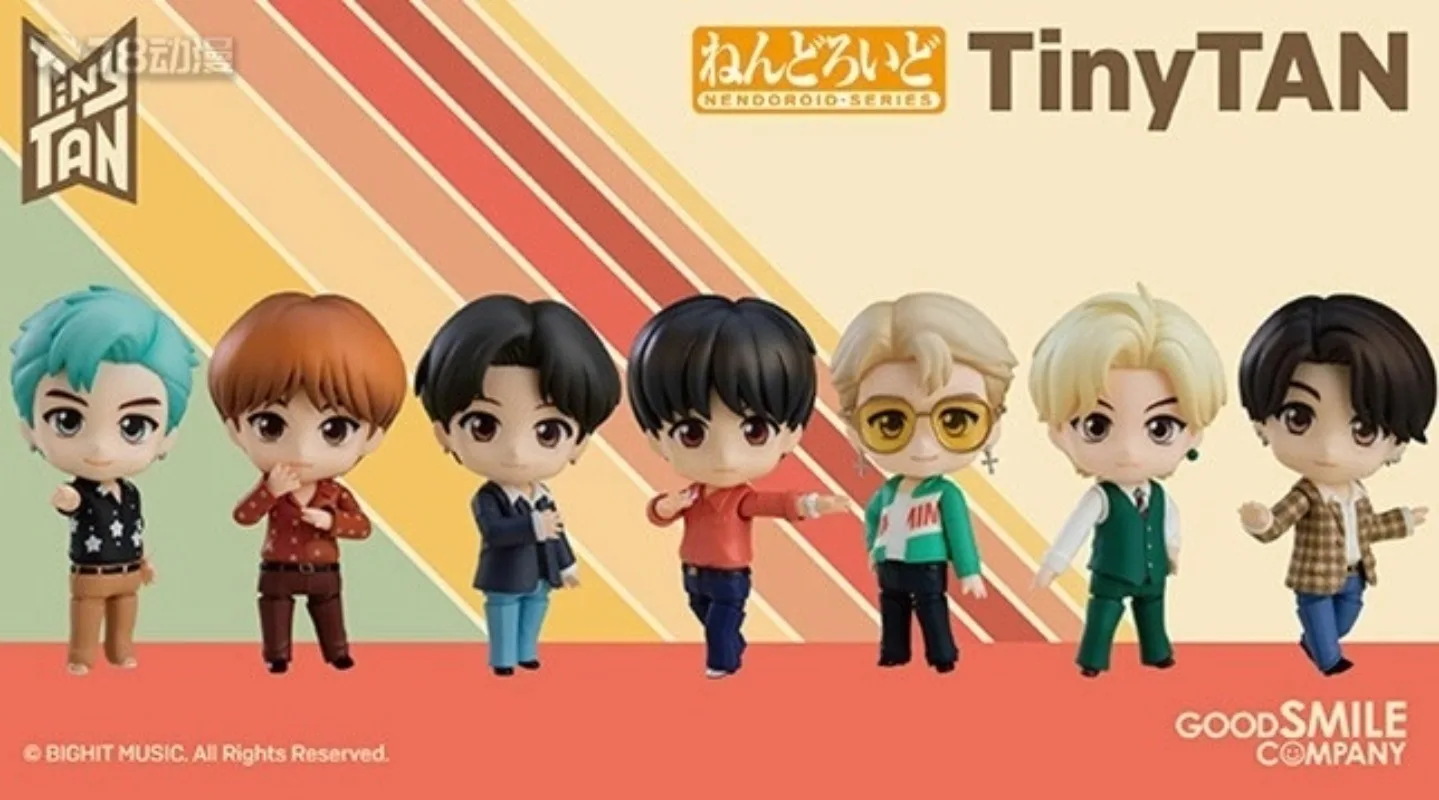 Оригинальные фигурки GSC Nendoroid TinyTAN Series No.1804 J-hope и No.1805 Jimin: Милые коллекционные фигурки-модели для фанатов идол-звезд (art.: 3920d8d61384e) - 3920d8d61384e