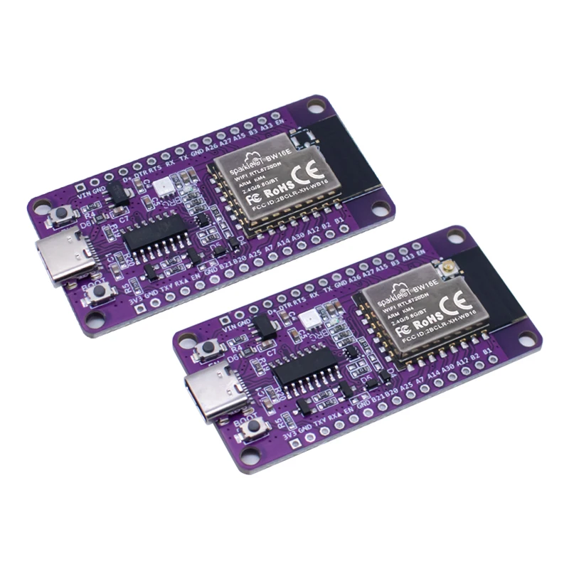 Фото RTL8720DN двухдиапазонный WiFi Bluetooth BLE модуль NICEMCU BW16 макетная плата с поддержкой arduino №3