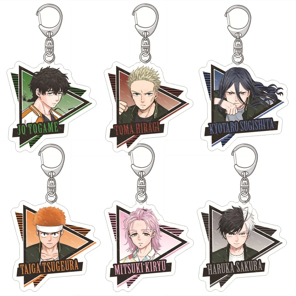 Аниме WIind Breaker акриловый брелок Hajime Umemiya Akihiko Nirei Haruka Sakura фигурки косплей сумка