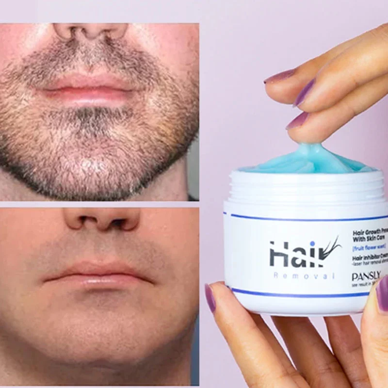 

Painless Hair Removal Cream Permanent Hair Growth Inhibitor Armpit Legs Arms Hair Remover Nourishing Repair Body Care Men Women