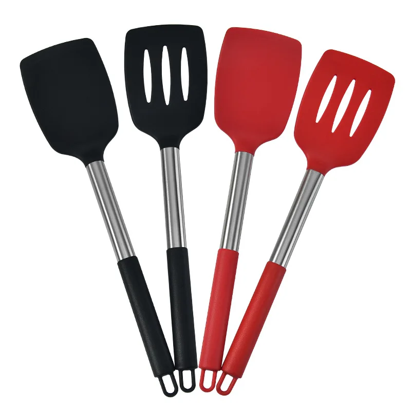 

Silicone Cooking Utensils for Cooking Chinese Style Shovel Household Baking Tools Kitchen Accessories Chinese Food Making Tools