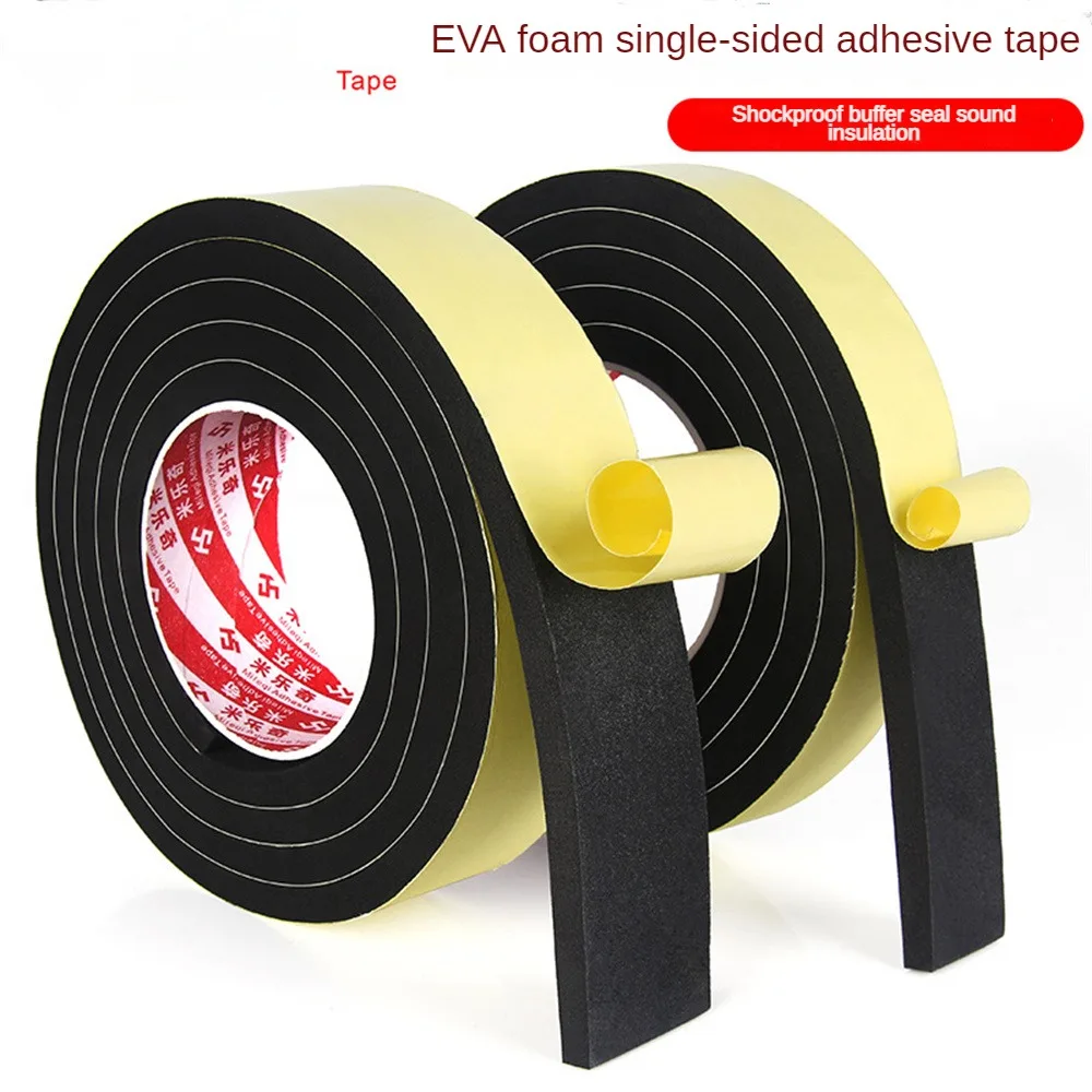 

Tape Sponge Glue High Viscosity Anti-collision Sealing Sound 1pcs Single-sided Foam Glue Sealers Sealing Strip High-stick Mute