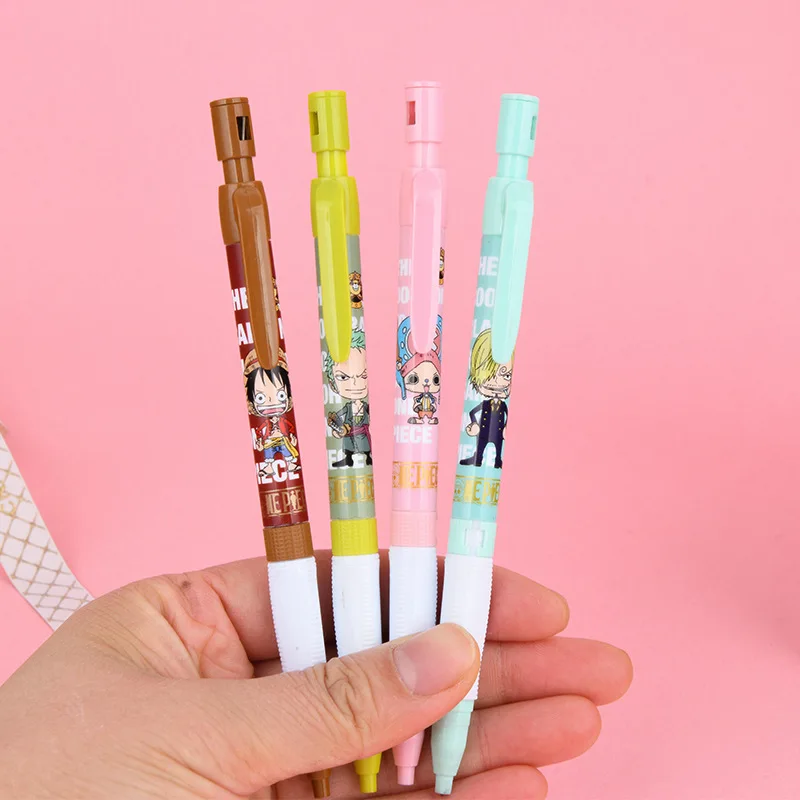 

48 pcs/lot Creative Pirate Mechanical Pencil Cute 2.0MM Drawing Writing Automatic Pen School Office Writing Supplies