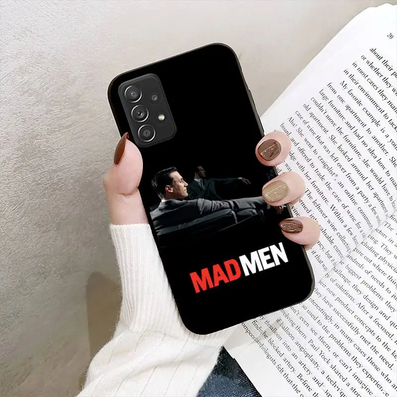 Чехол для телефона MAD MEN TV Samsung Galaxy S10 S20 S21 Note10 20Plus Ultra Shell |