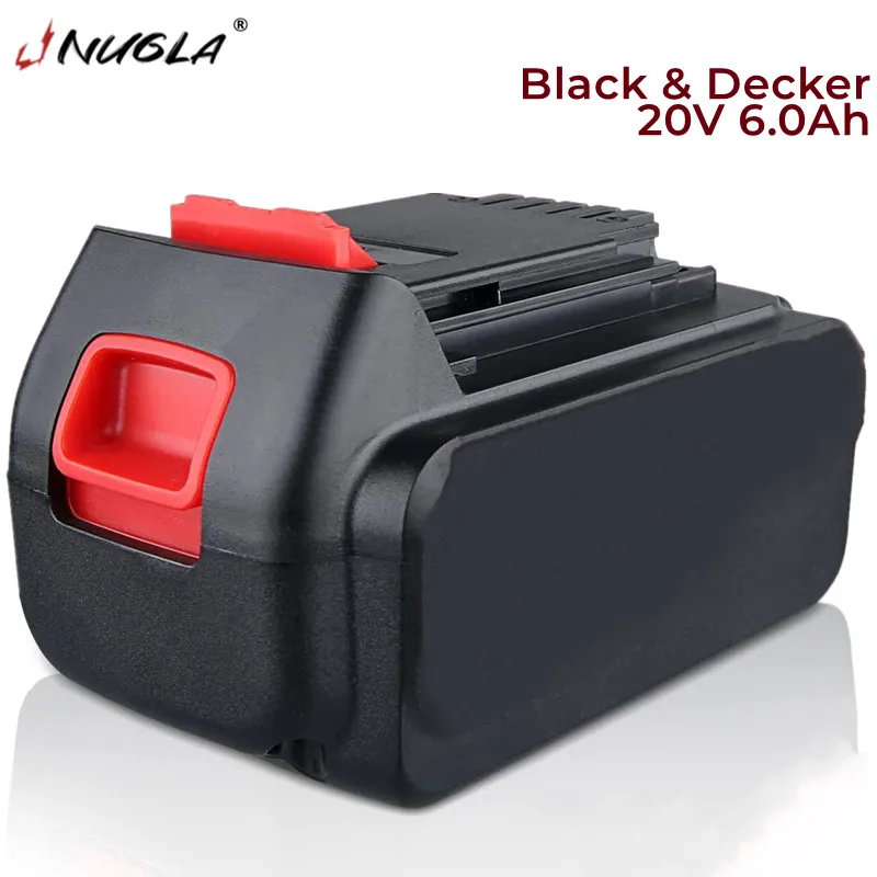 

18V/20V 6000mAh Li-Ion Akku für BLACK & DECKER LB20 LBX20 LBXR20 Power Tool Ersatz batterie