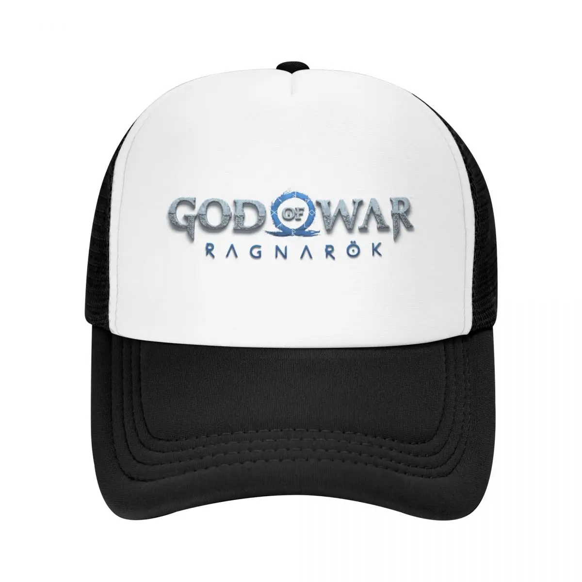 

Fashion Unisex God Of War Trucker Hat Adult Viking Myth Adjustable Baseball Cap Men Women Hip Hop Snapback Caps