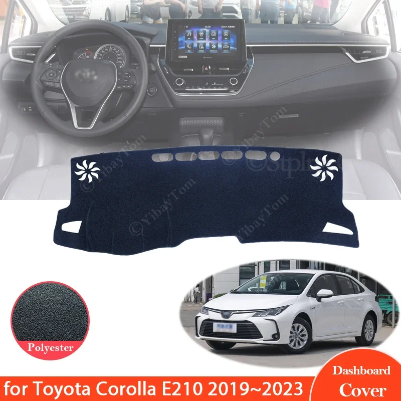 Чехол для приборной панели автомобиля Toyota Corolla E210 2019 2020 2021 2022 2023