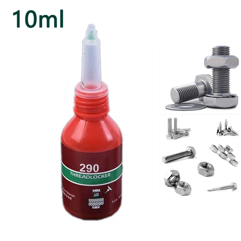

10ml Adhesive Wire Sealing Anti-Corrosion Thread Anti-Pressure Green 290 Glue Anaerobic Screw Lock New Anaerobic Adhesive