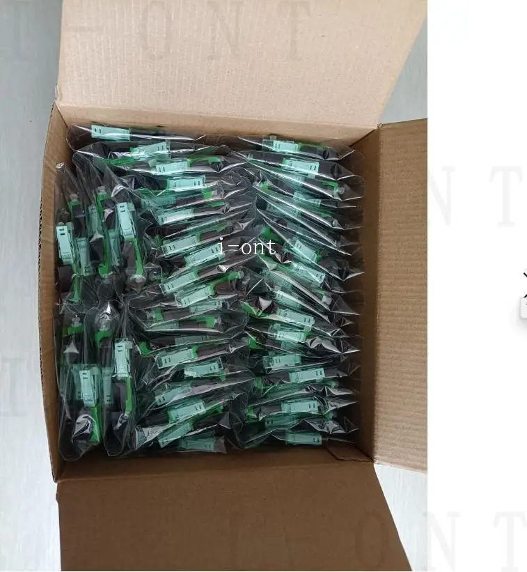 Wholesales SC APC Fast Connector Single-Mode Connector FTTH Tool Cold Connector Tool Fiber Optic Fast Connnector 53mm