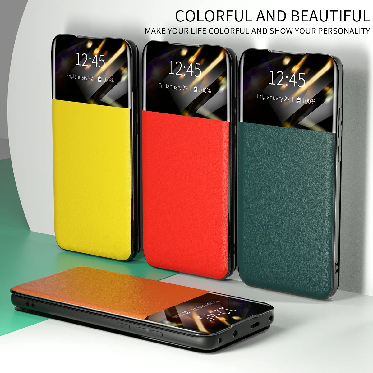 

Smart View Flip Case for Motorola Moto G32 G60 G9 G Power 2021 Stylus Play One 5G Ace Cover PU Leather Auto Sleep Wake up Holder