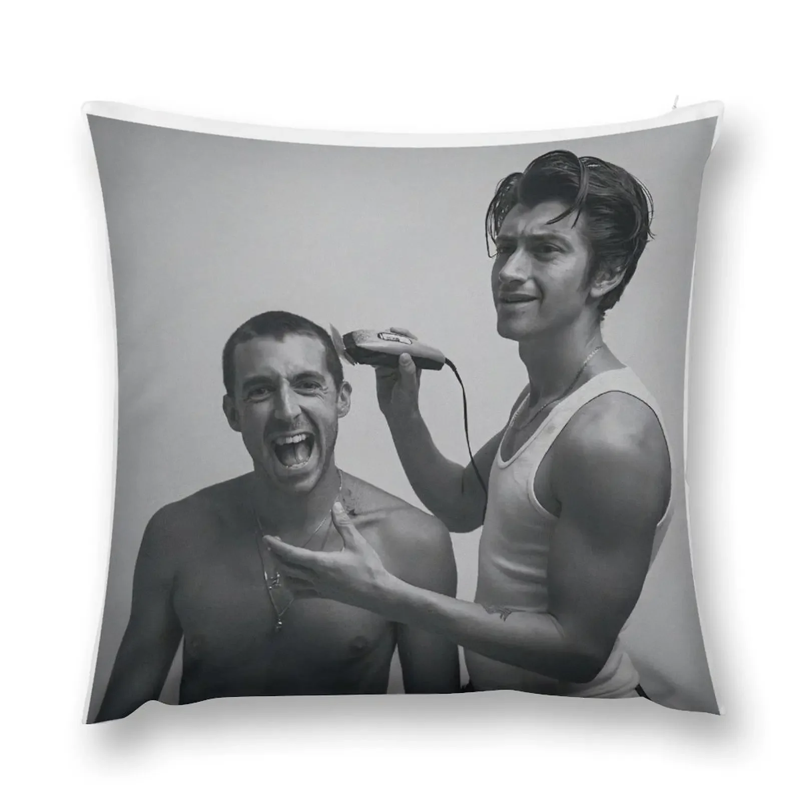Alex Turner and Miles Kane Throw Pillow luxury throw pillow covers decor