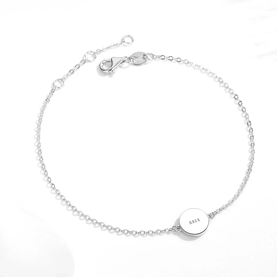 Фото TONGZHE стерлингового серебра 925 пробы, турецкие браслеты Lucky Blue Evil Eye с подвесками для женщин, винтажный браслет-подвеска, ювелирные изделия №4