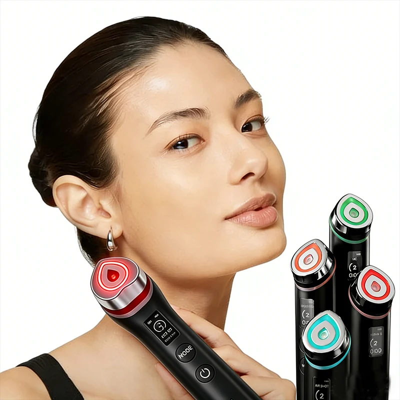 Фото Новый многофункциональный аппарат 6 в 1 Ager Booster Pro для омоложения кожи, LED-лампа для лица, косметический инструмент №1