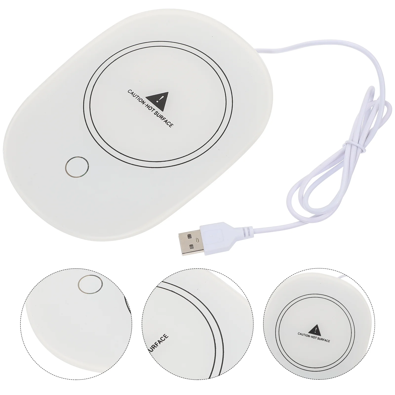 

Многофункциональная подставка с USB-зарядкой, термостатическая подставка под чашку 55 ℃, подставка под чашку с подогревом