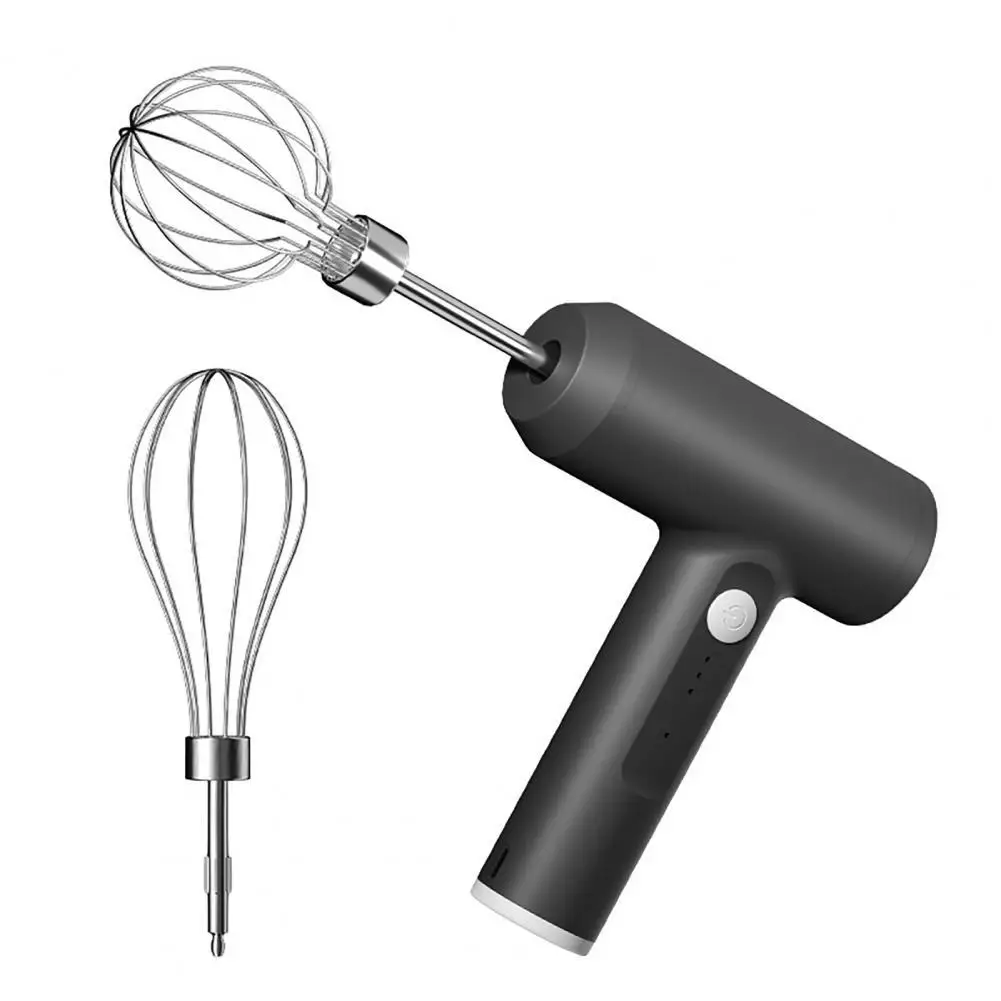 

Handheld Electric Egg Beater with Handle Non-stick Milk Frother Foam Maker Egg Blender Whisk Kitchen Gadgets