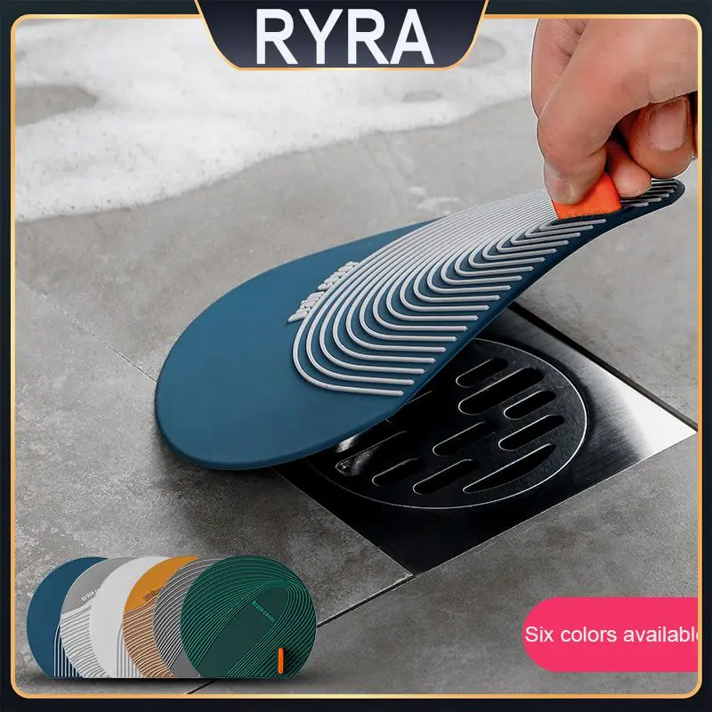 

Силиконовая водоотталкивающая крышка с защитой от запаха насекомых, утолщенная водоотталкивающая Крышка для ванной, дезодорирующая Крышк...