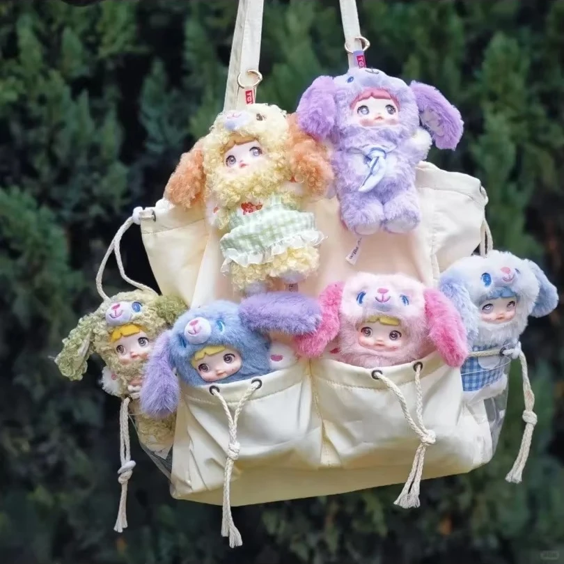 Фото Новый Nommi V5 Puppy Diary Blind Box Виниловая кукла Mystery Box Kawaii Плюшевая игрушка Милая кукла-собака Подвеска Фигурка Подарок для девочек Игрушки Подарок №1