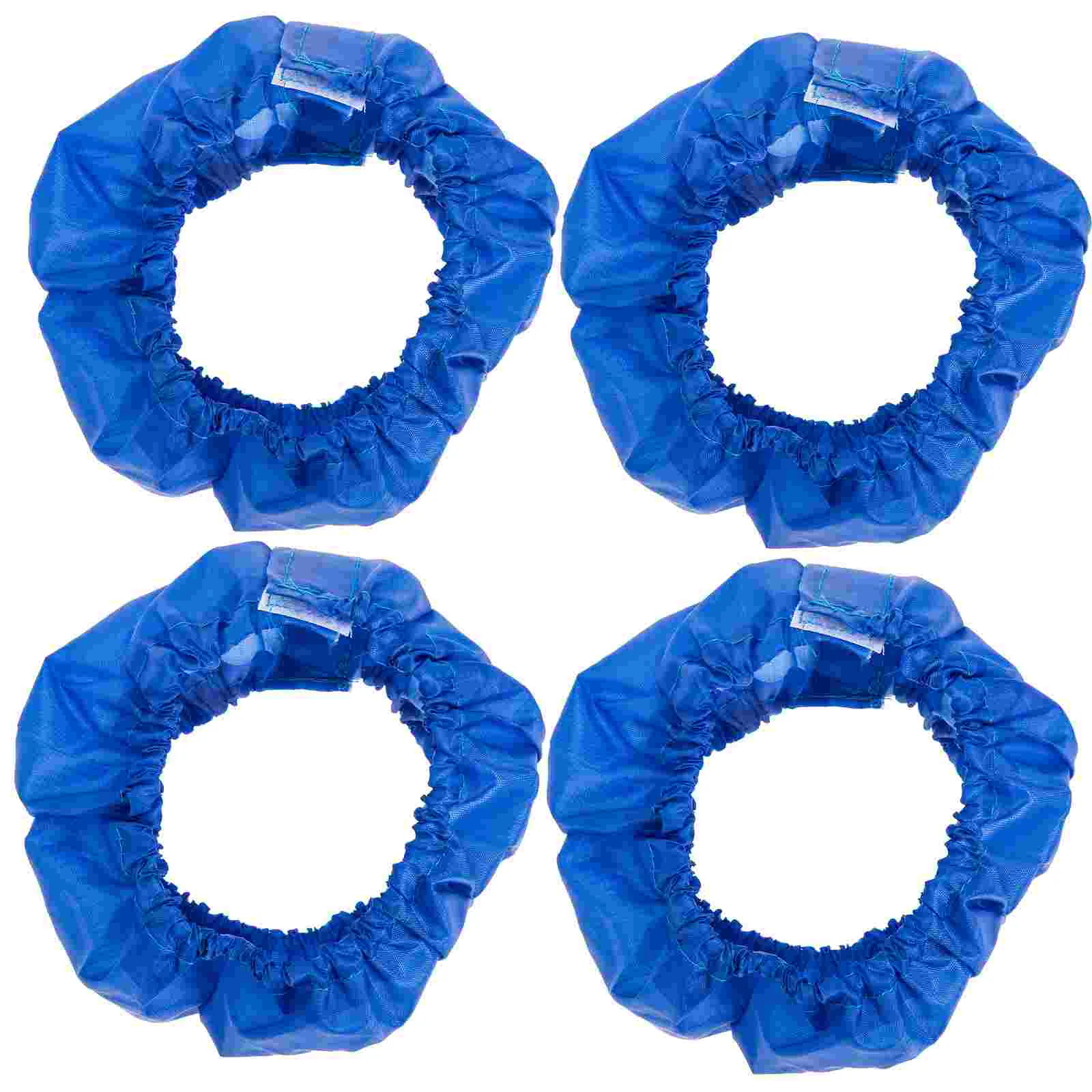 4 Pcs Wheel Cover Pushchair Wheelchair Accessory Stroller Protective Wagon Anti-slip Accessories Protector Cart