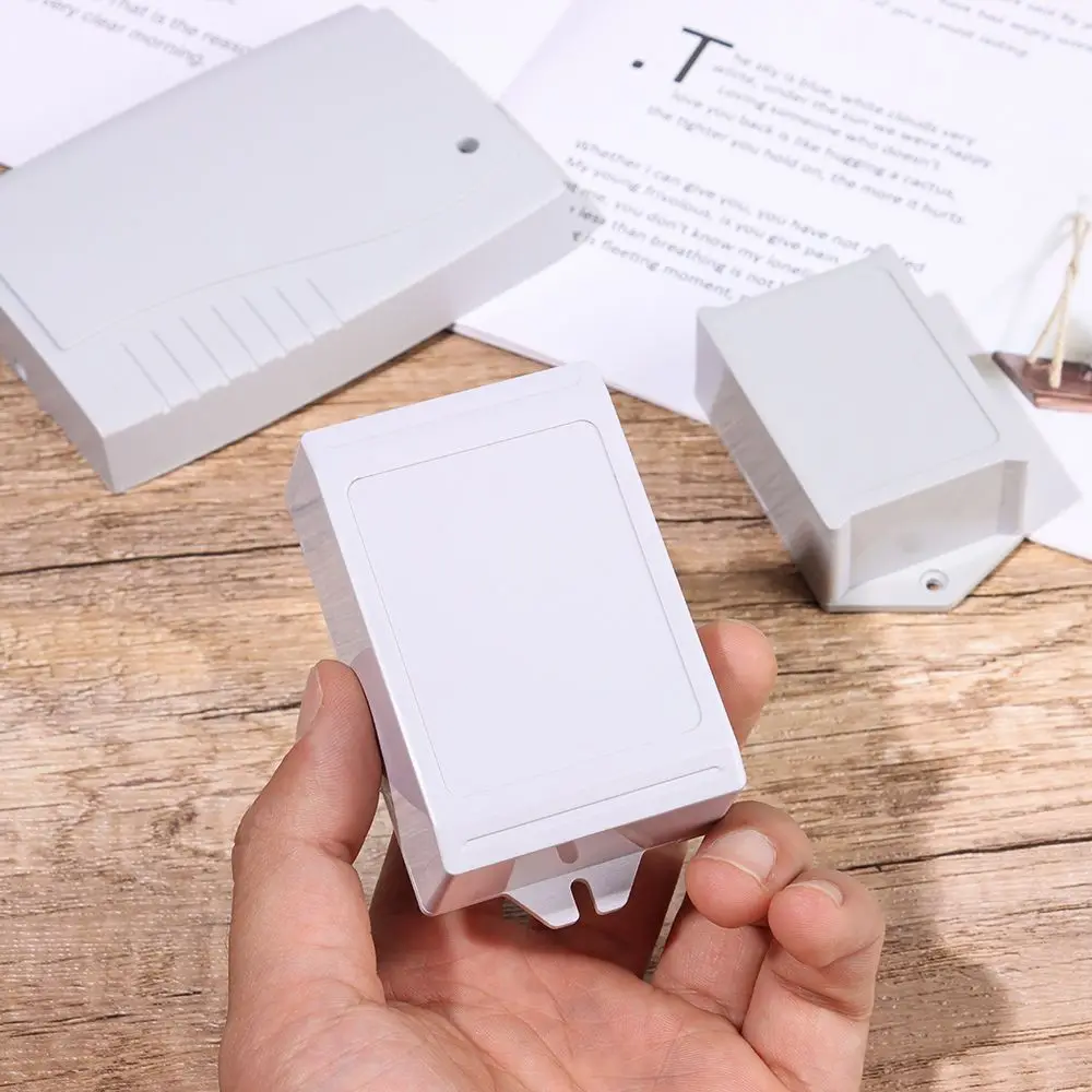 

1/2pcs White Electronic Project Box High Quality ABS Plastic Instrument Case Waterproof Cover Project Enclosure Boxes 8 Sizes