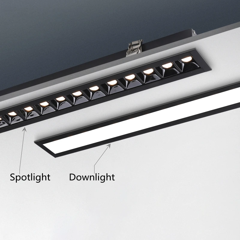 LED Downlight Spotlight Recessed Rectangular 40W Office Livi