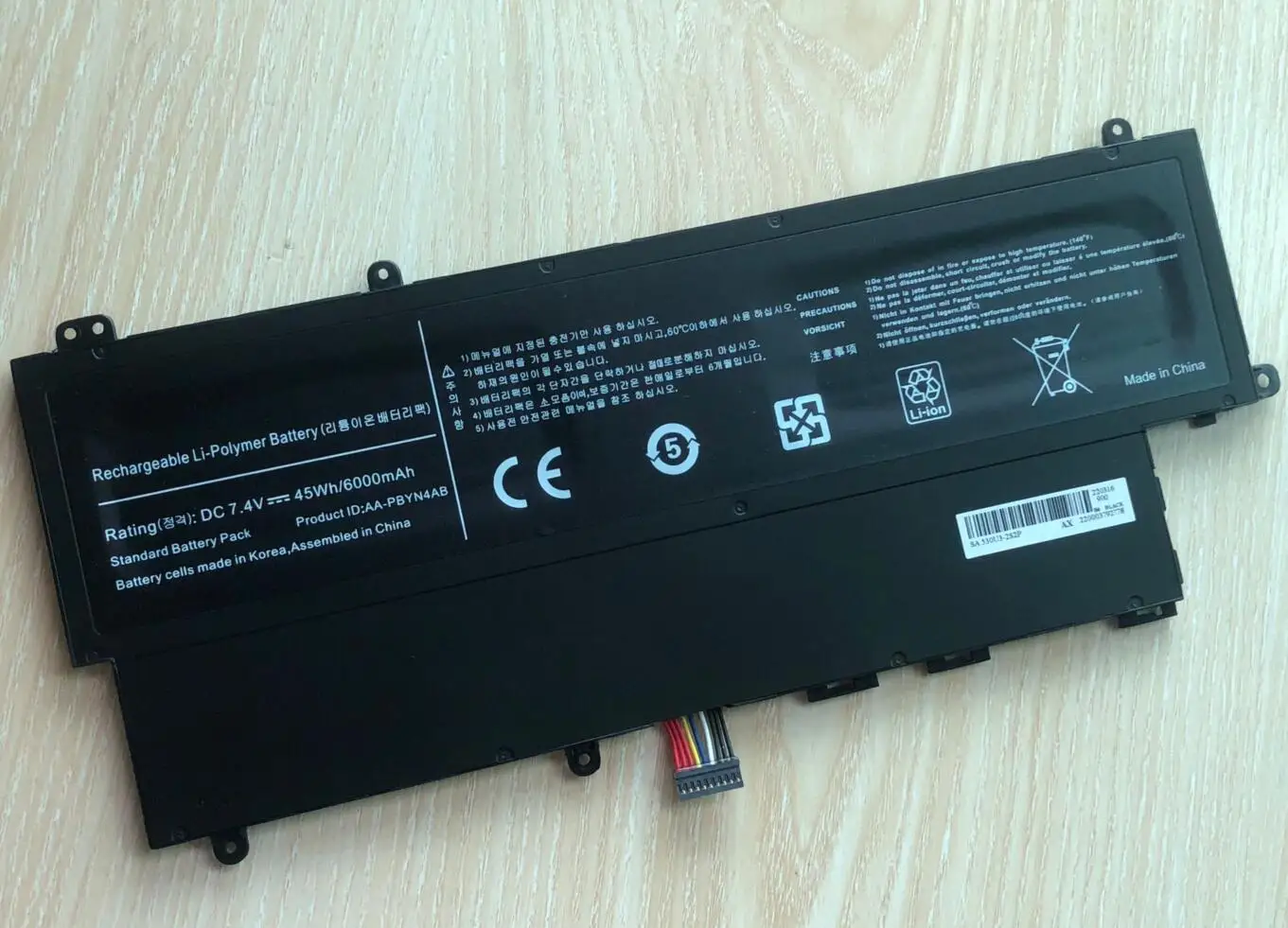 AA-PBYN4AB PLWN4AB Аккумулятор для ноутбука Samsung 530U3B 530U3C 532U3X 535U3C 540U3C NP530U3C NP535U3C NP540U3C |