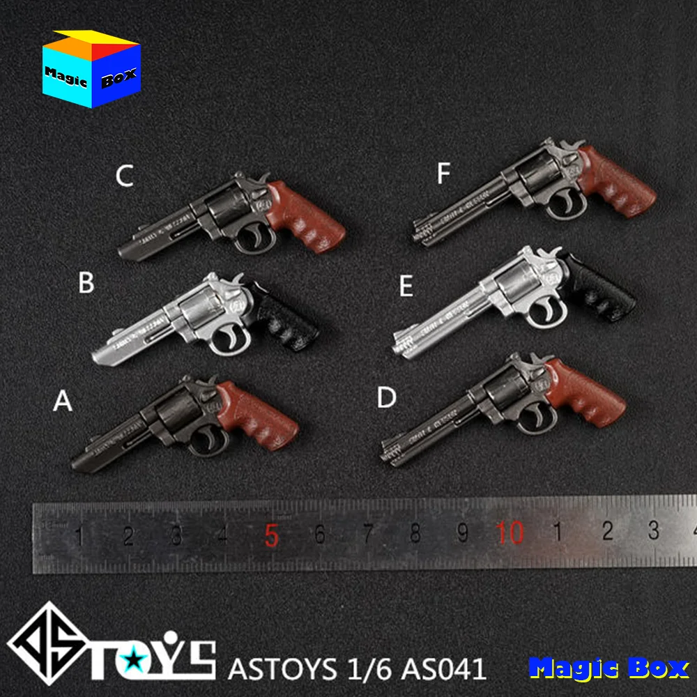 ASTOYS AS041 масштаб 1/6 мужской солдат M & P револьверный пистолет модель оружия для 12 