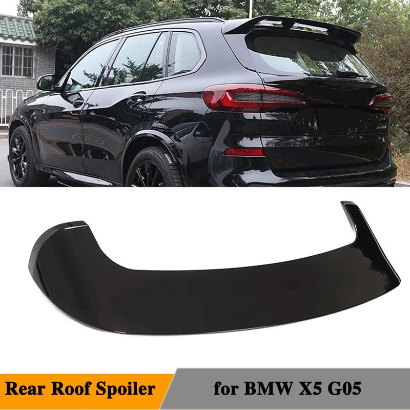 

Rear Roof Spoiler Wing for BMW X5 G05 2019 2020 Car ABS Gloss Black Rear Trunk Roof Lip Spoiler
