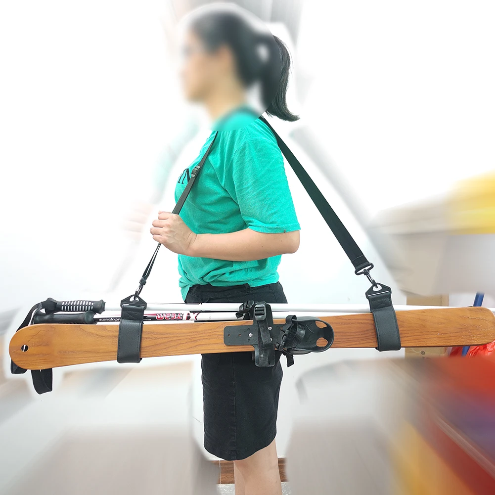 

Ski Borad Shoulder Carrier Strap Portable Adjustable Skiing Equipment Shoulder Sling Outdoor Sports Skiing Accessories