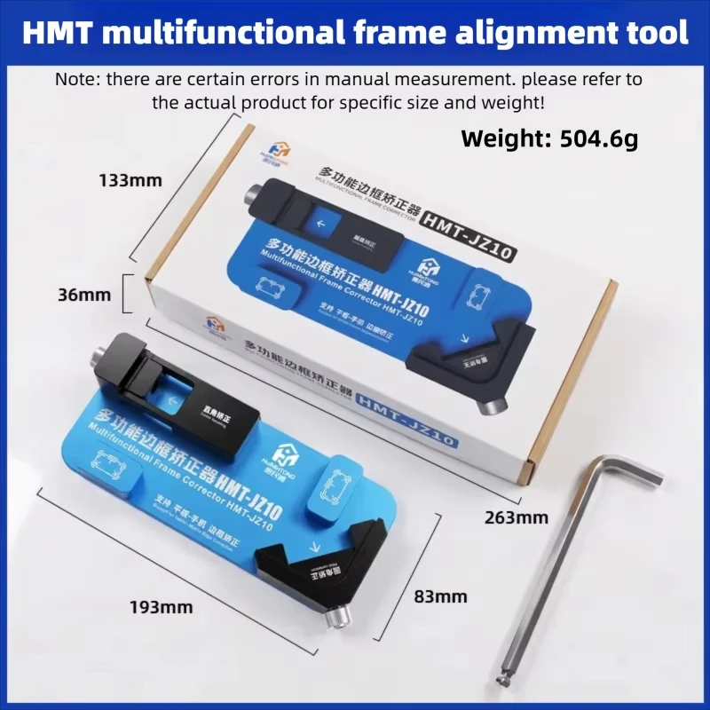 Многофункциональный инструмент HMT HMT-JZ10 для выравнивания рам планшетов и мобильных телефонов, устройство для коррекции и ремонта прямых углов и закругленных краев (art.: 3920dc20c91fd) - 3920dc20c91fd
