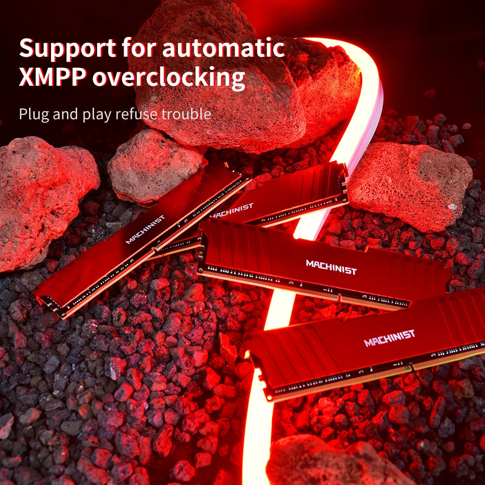 МАШИНИСТ 8 ГБ 16 2133 Гц 2666 3200 DDR4 настольная память с радиатором RAM ПК DIMM для всех