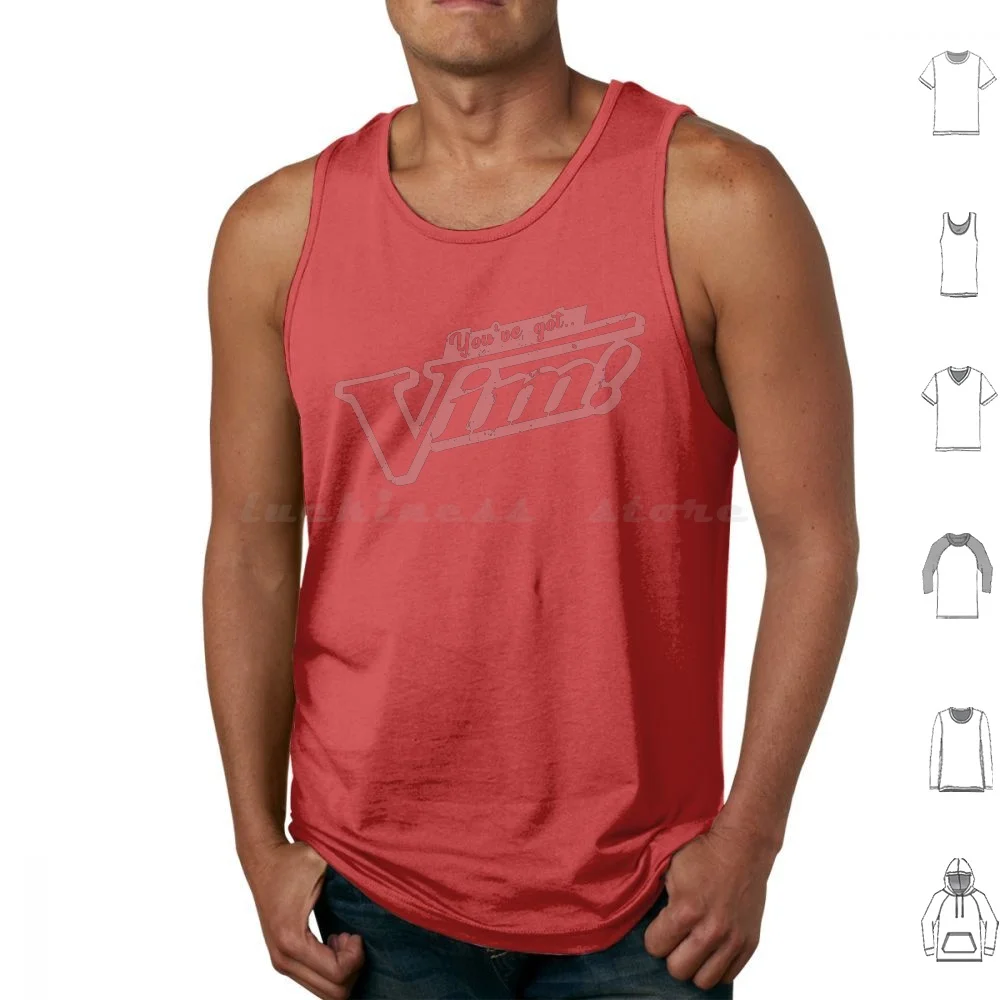 

You'Ve Got Vim !-Tank Tops Print Cotton Boy You Got Vim Soda Drink Far Harbor Nuka Cola Cap Commonwealth Ncr California