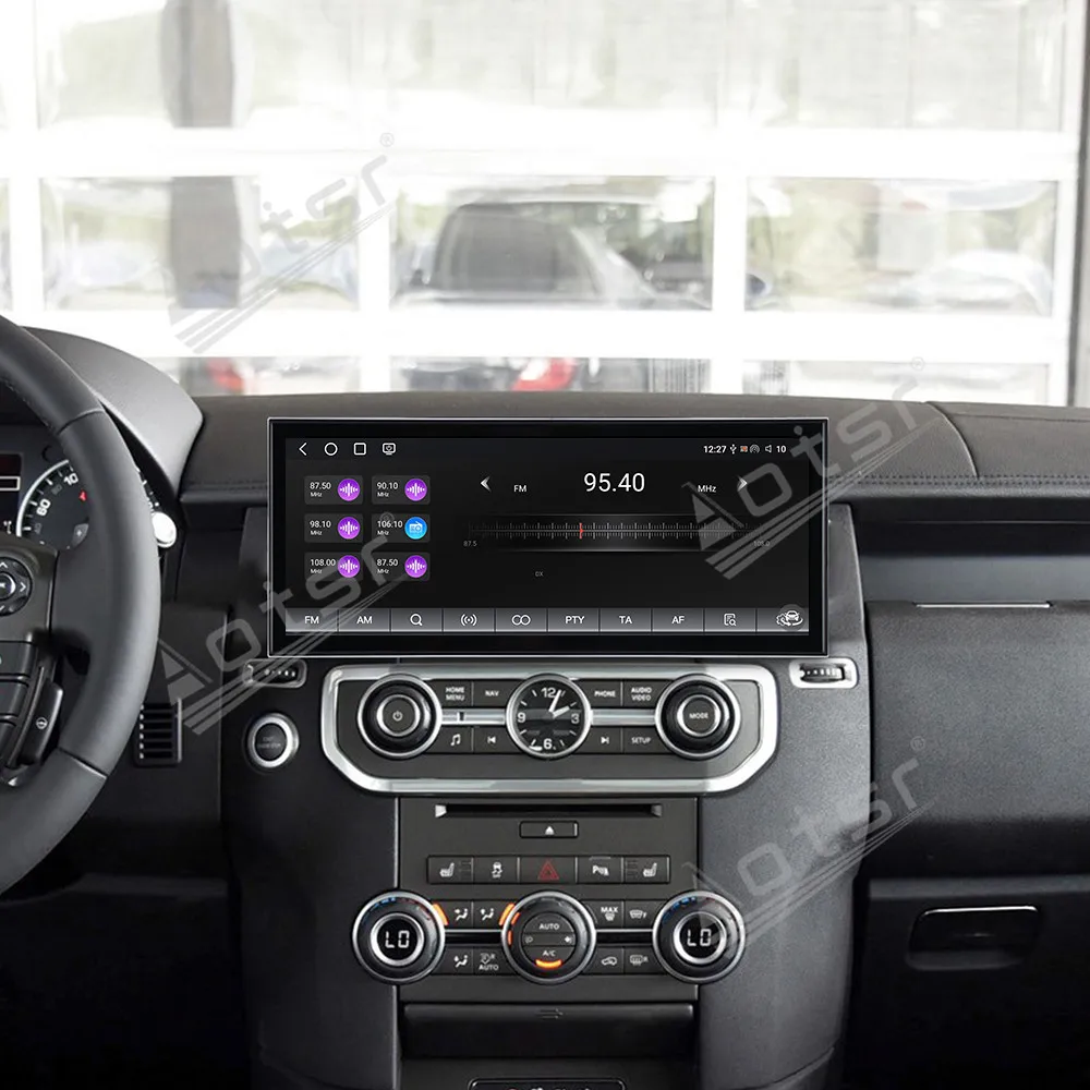 Фото 15,8-дюймовый Android 15 CarPlay для Land Rover Discovery 4 2012-2016, автомобильный радиоприемник с сенсорным экраном, мультимедийный плеер, GPS-навигационная головка №4