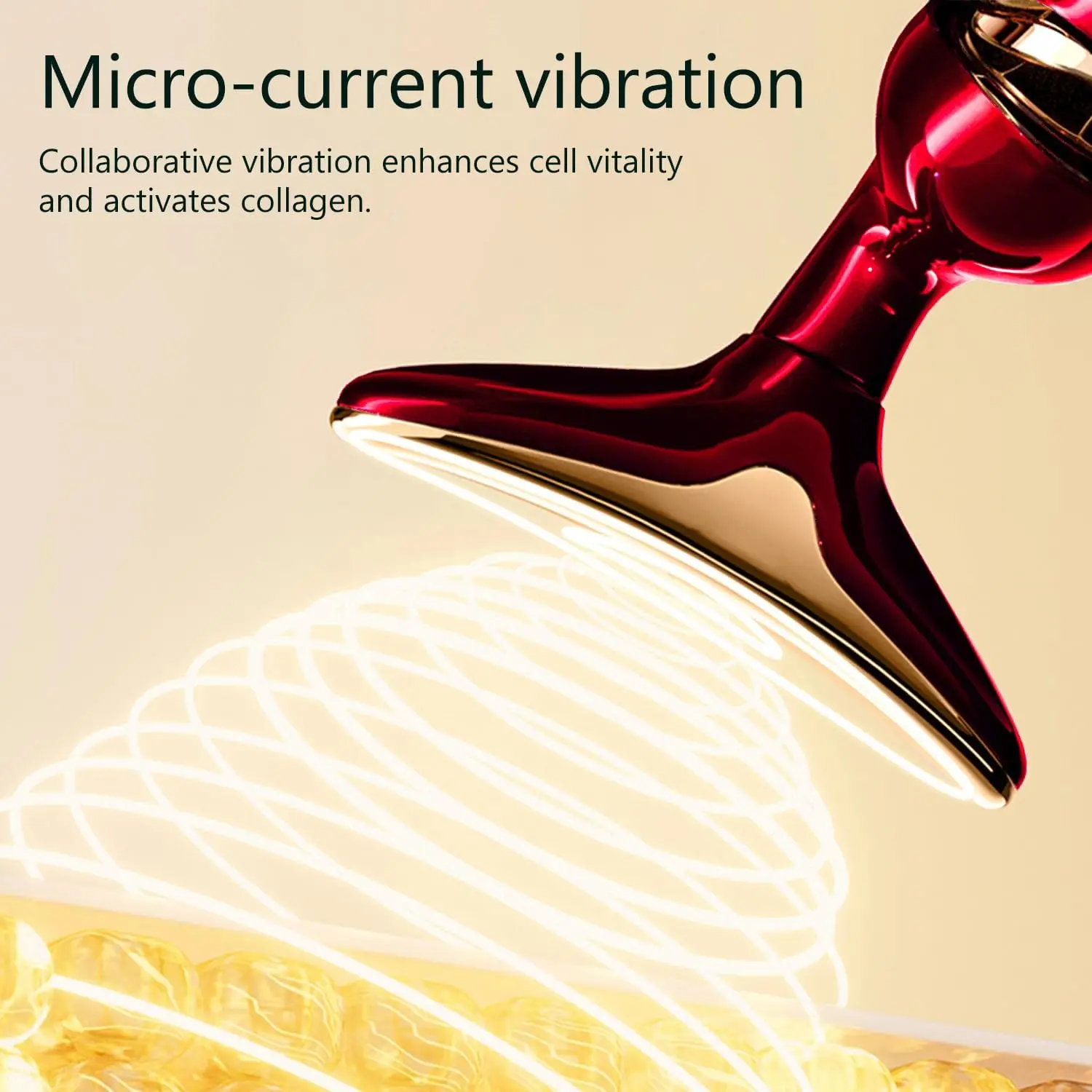 Массажер для лица 3-в-1 лифтинг и укрепление шеи похудение омоложение кожи