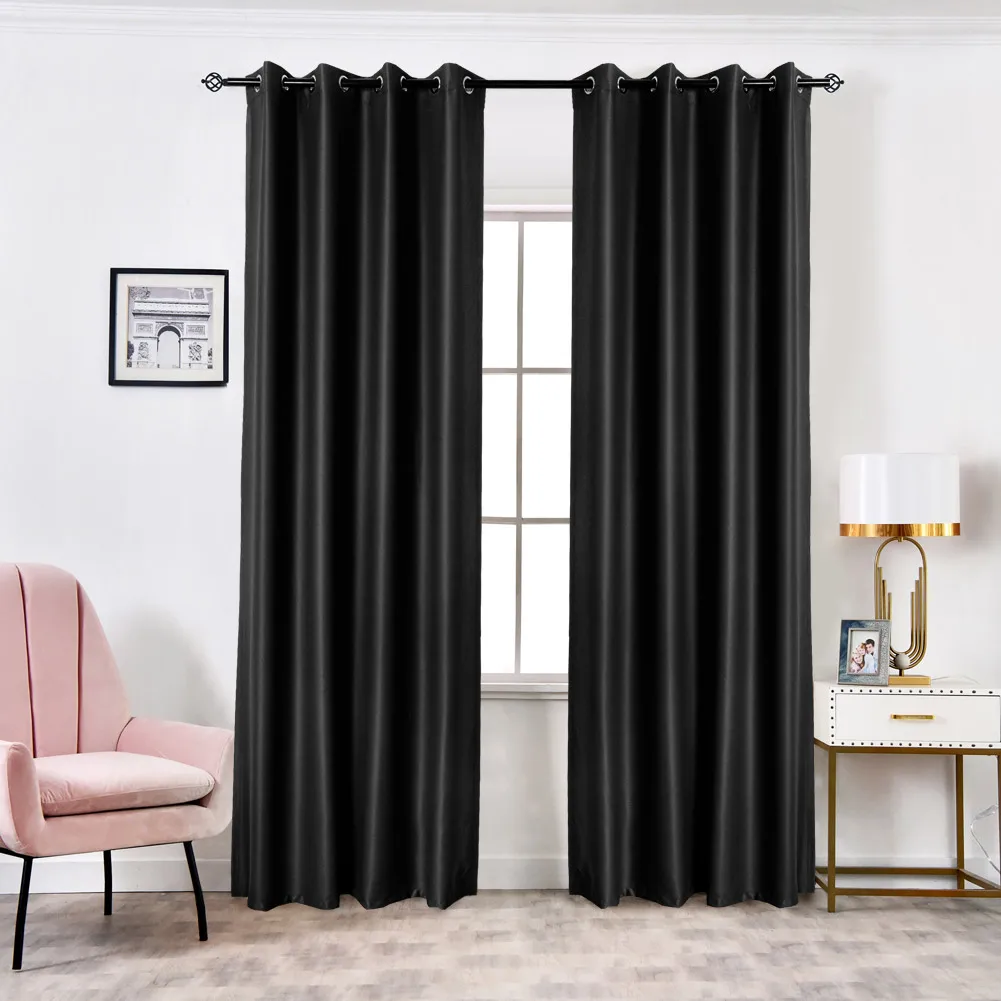 Современные высокотехнологичные непрозрачные шторы LEEJOOMS для гостиной