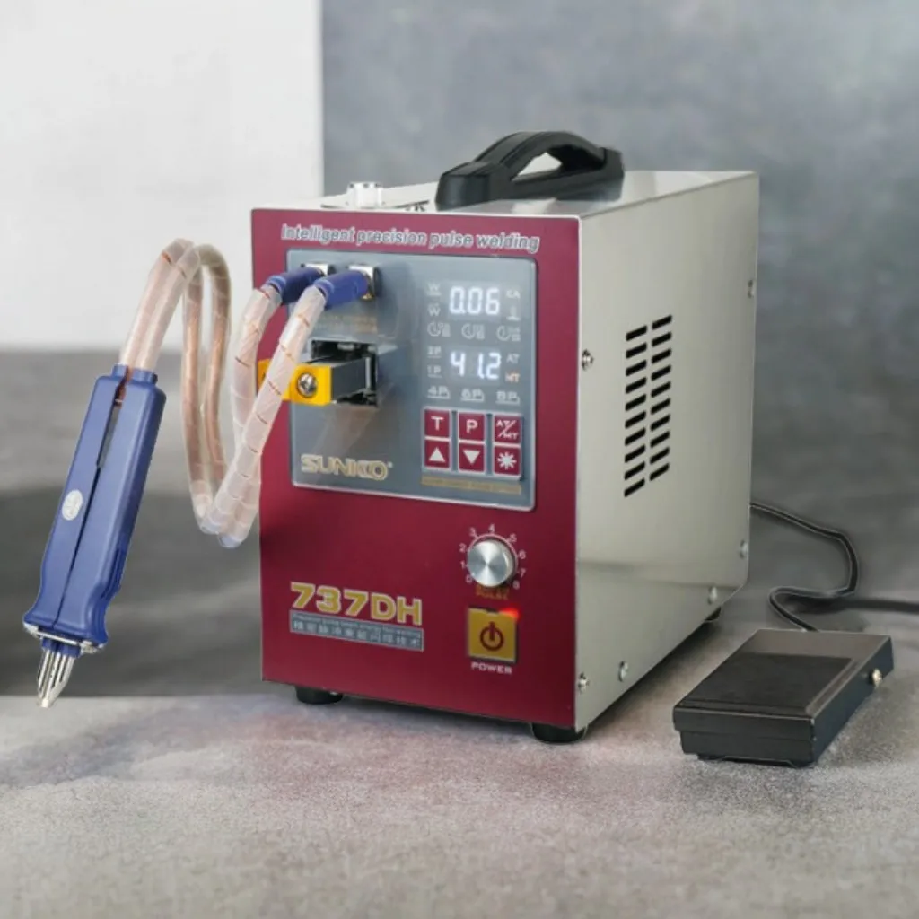 Аппарат точечной сварки SUNKKO 737DH для аккумулятора 18650 4 3 кВт мощный автоматический