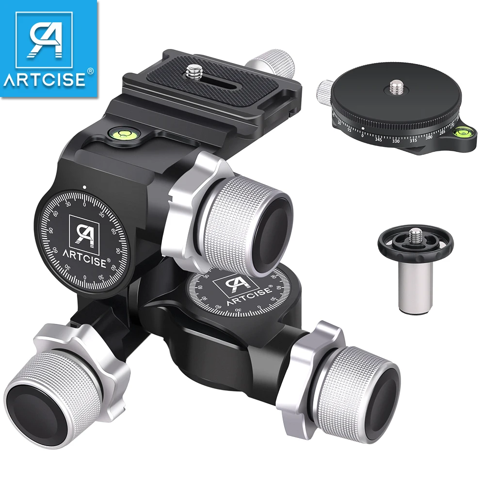 Головка для профессионального редукторного штатива точной регулировки