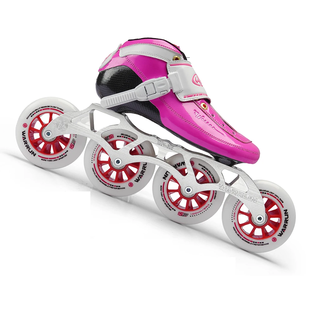 Оригинальные роликовые коньки VARRUN Speed ботинки из углеродного волокна