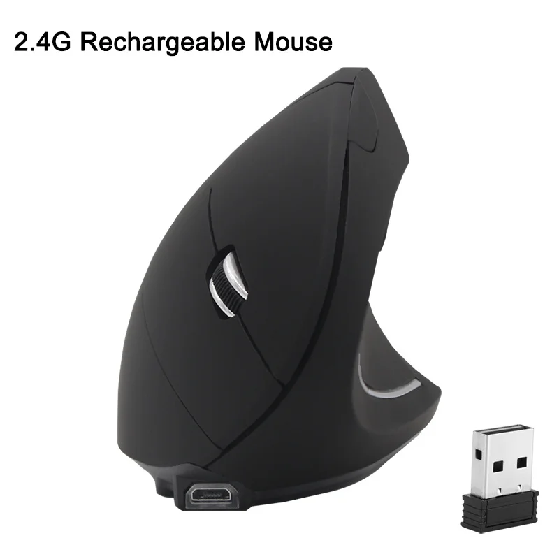 Mouse Sem-Fio Bluetooth Mouse Ergonomic Gaming Mouse Wireless Wired Vertical Mouse 800 1200 1600 DPI For PC Gaming Time limited